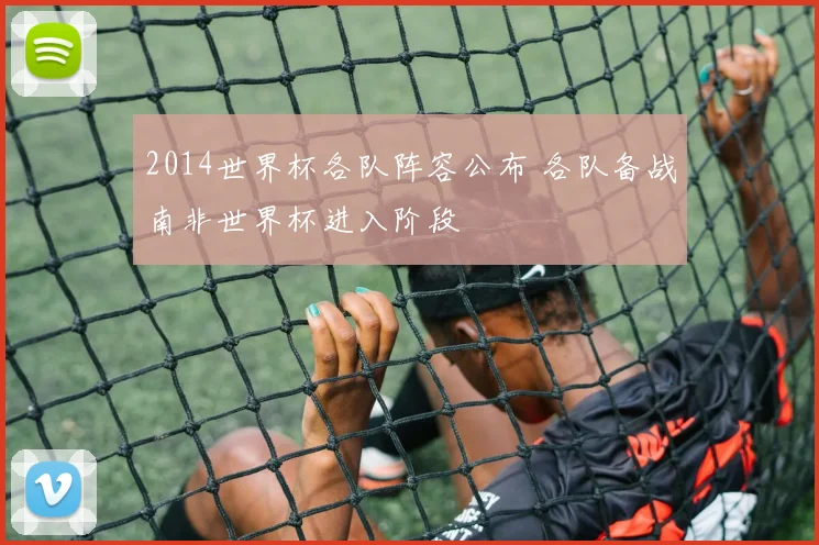 2014世界杯各队阵容公布 各队备战南非世界杯进入阶段
