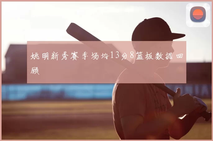 姚明新秀赛季场均13分8篮板数据回顾